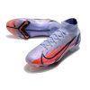 Nike Mercurial Superfly VIII Elite DF FG KM Flames Lila Plata